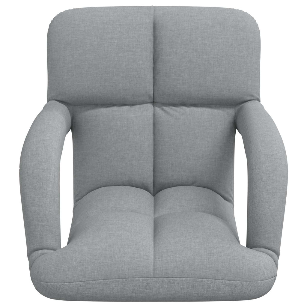 Sillón de suelo ajustable con reposabrazos