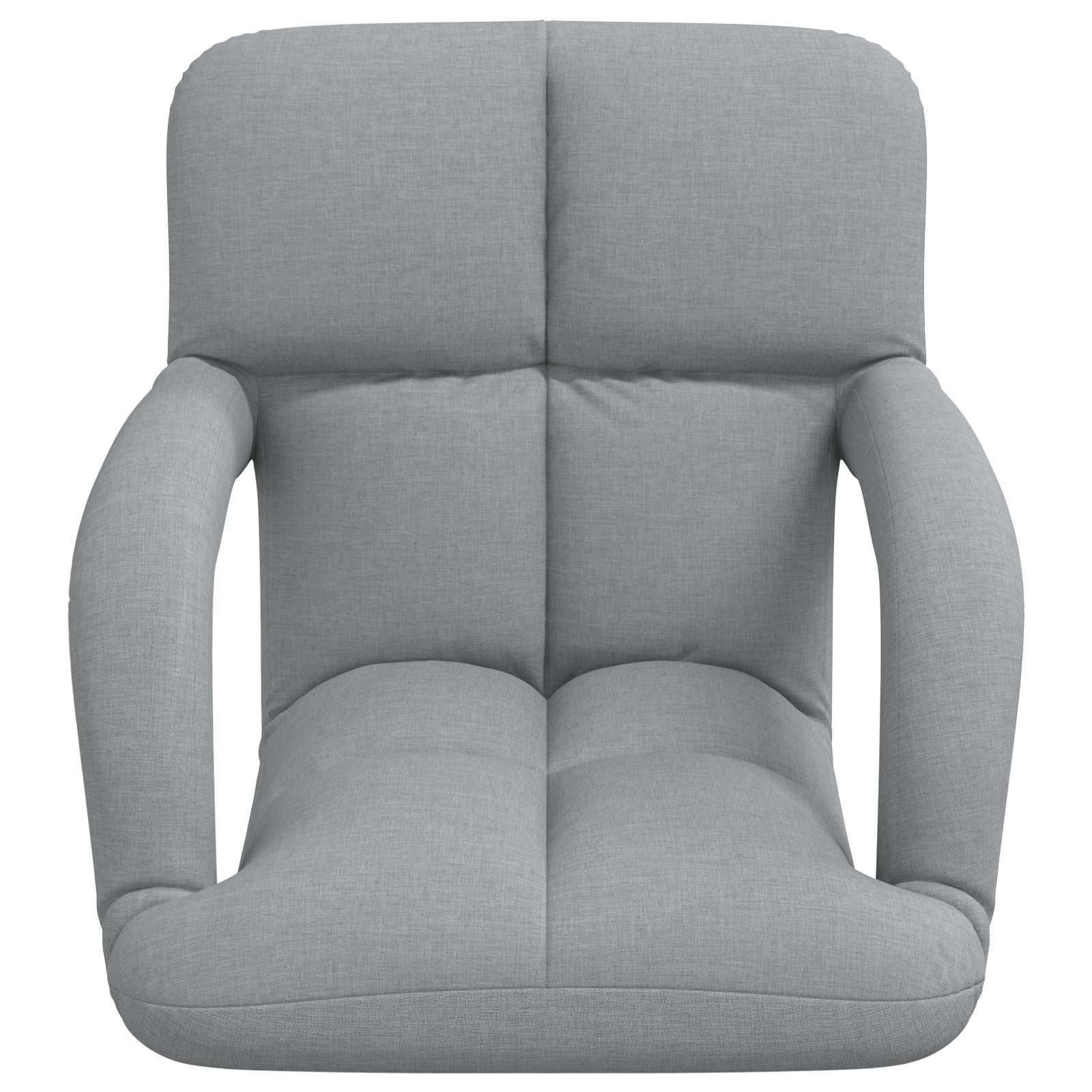 Sillón de suelo ajustable con reposabrazos