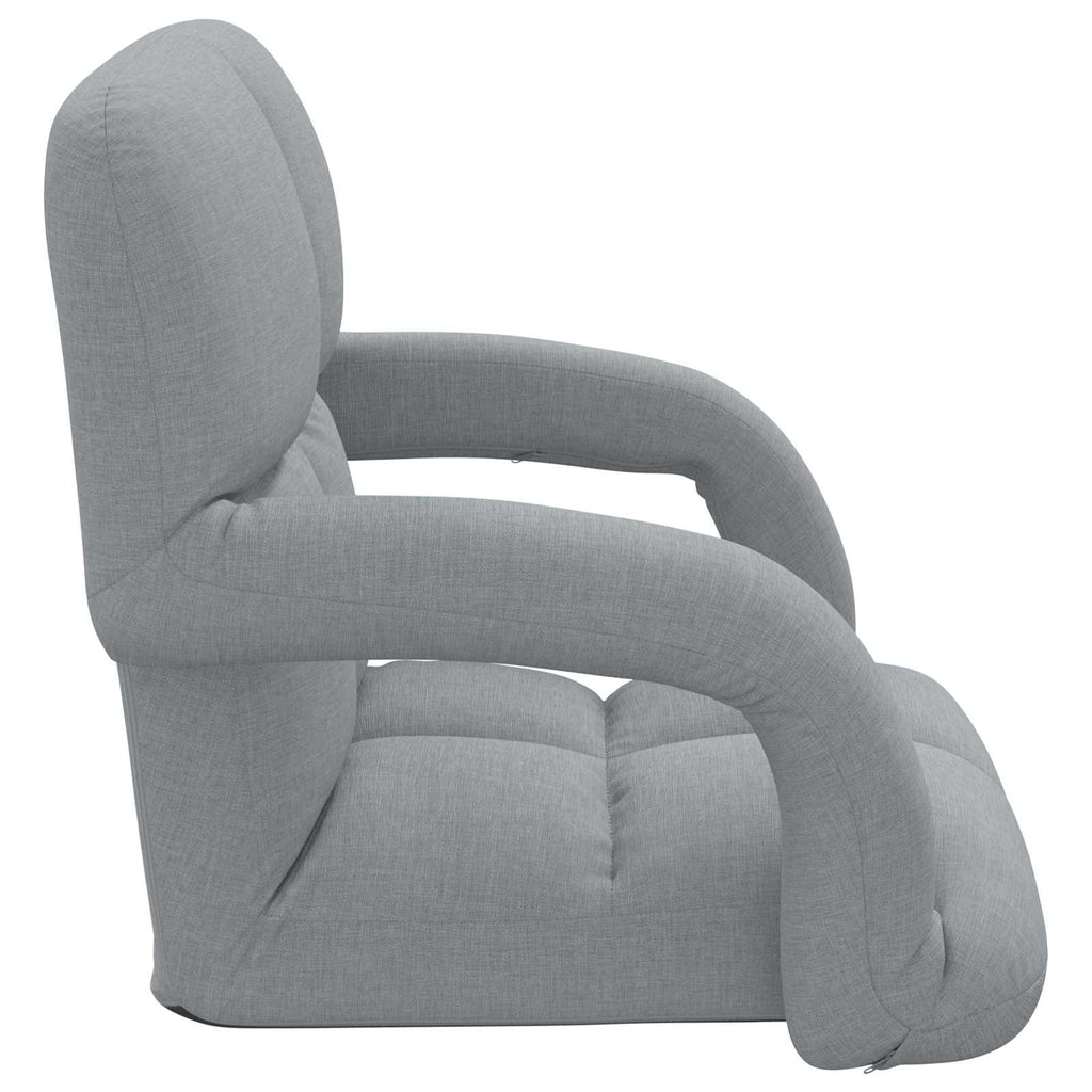 Sillón de suelo ajustable con reposabrazos
