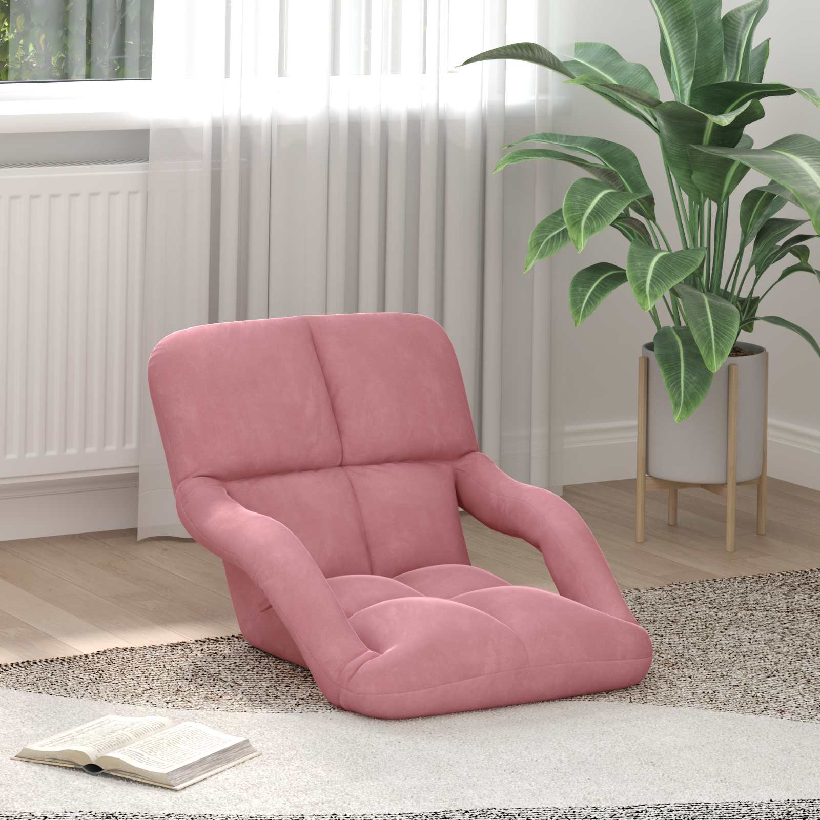 Sillón ajustable Azul Terciopelo