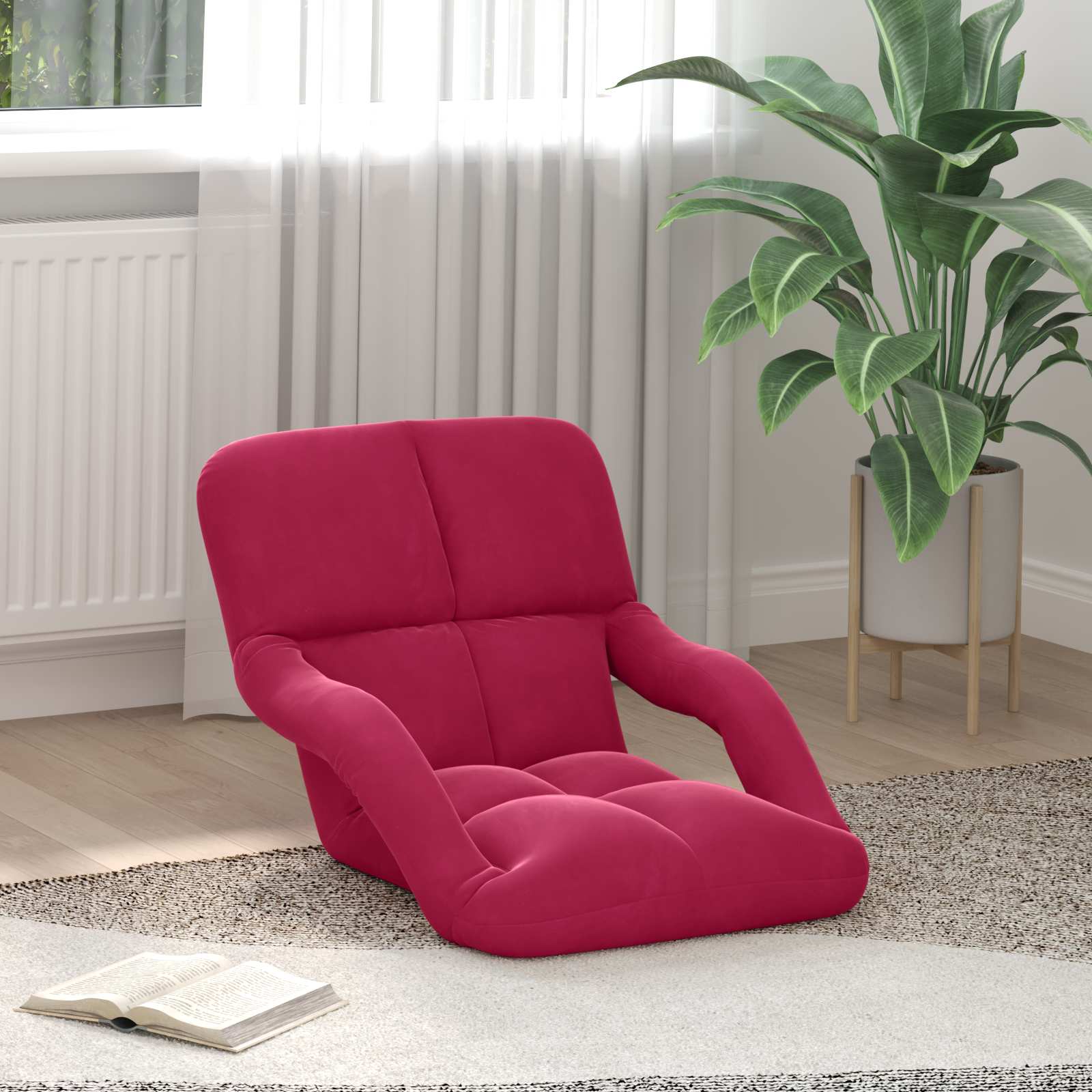 Sillón ajustable Azul Terciopelo