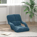 Sillón ajustable Azul Terciopelo