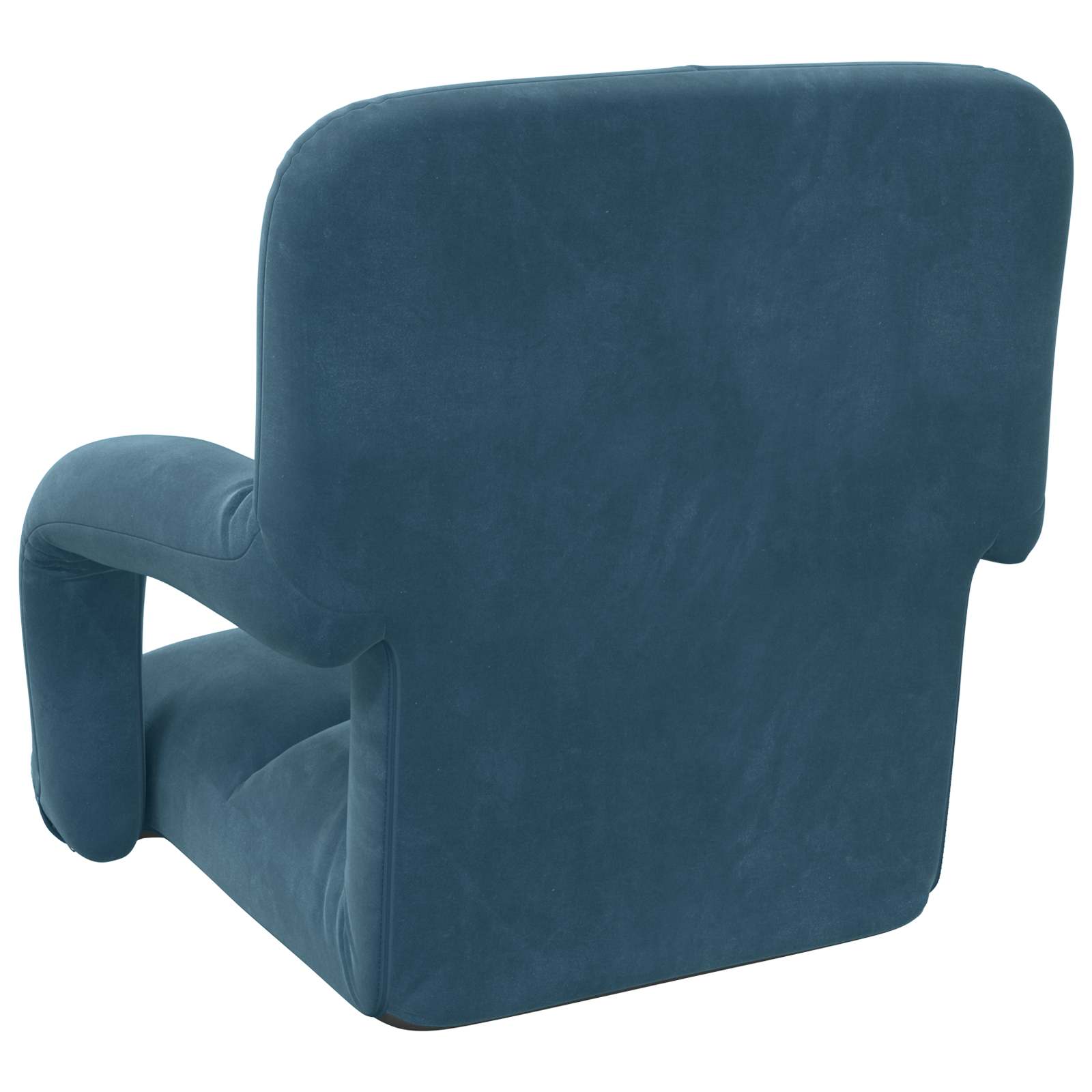 Sillón ajustable Azul Terciopelo