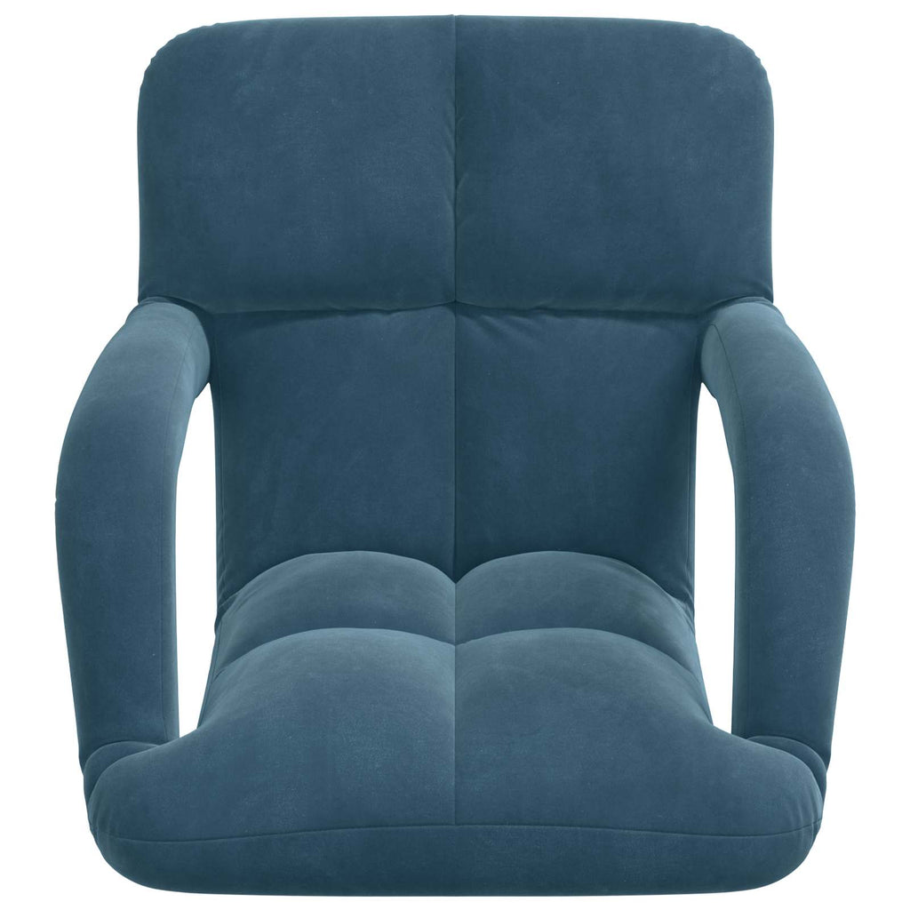 Sillón ajustable Azul Terciopelo