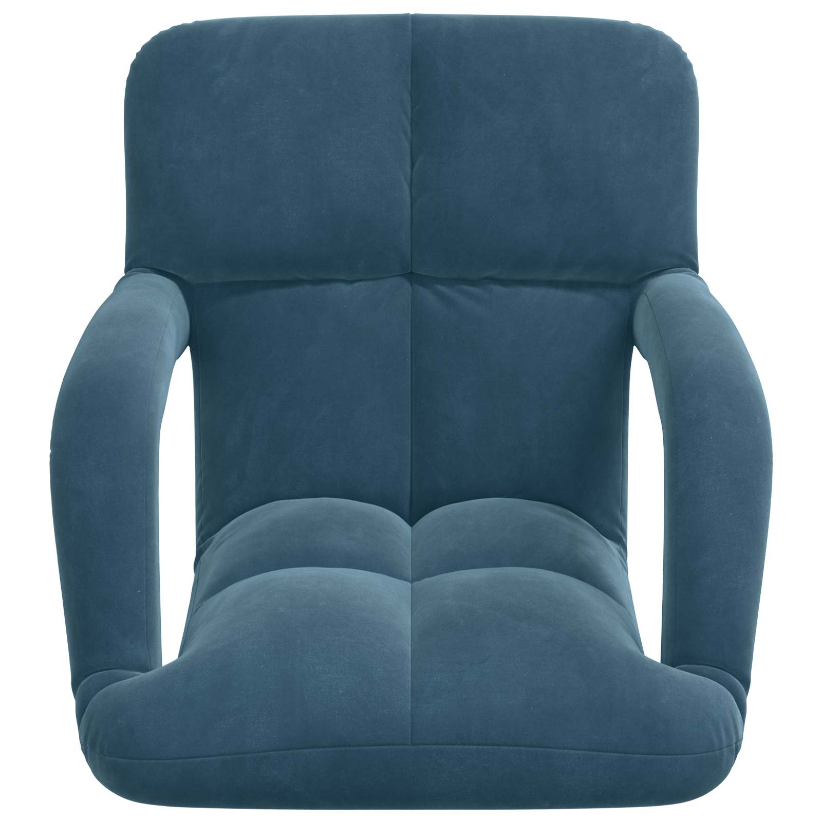 Sillón ajustable Azul Terciopelo