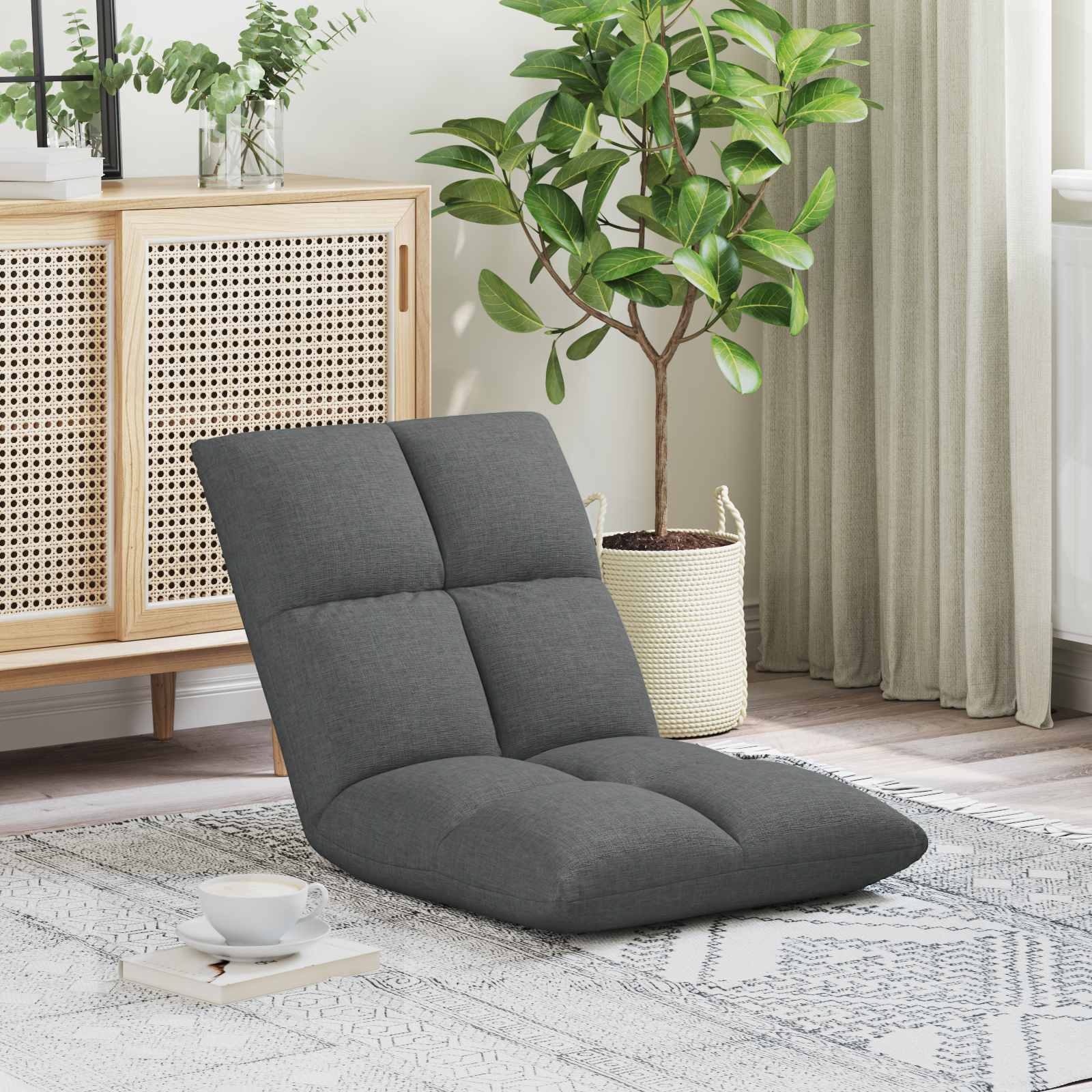Sillón ajustable Azul Tela
