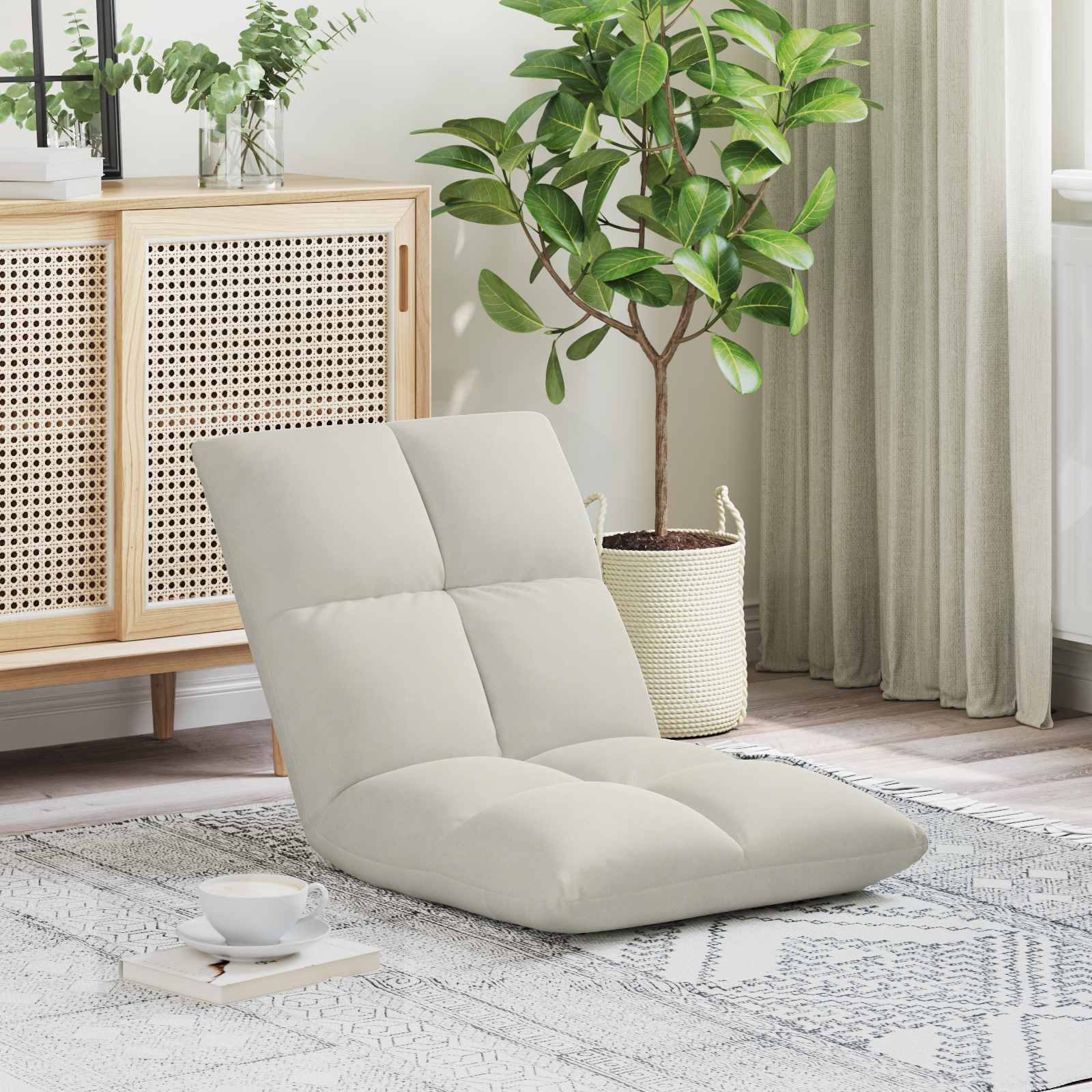 Sillón ajustable Azul Terciopelo