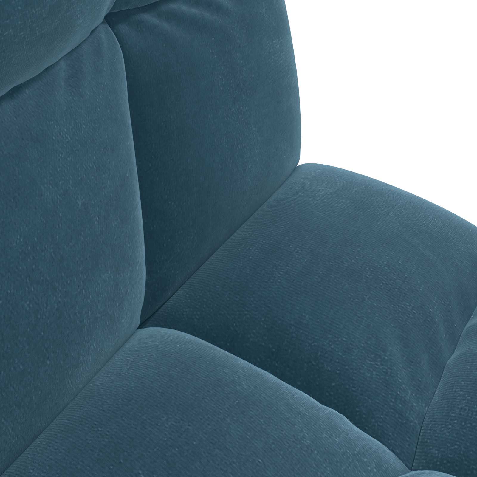 Sillón ajustable Azul Terciopelo