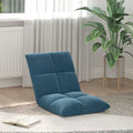 Sillón ajustable Azul Terciopelo