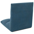 Sillón ajustable Azul Terciopelo