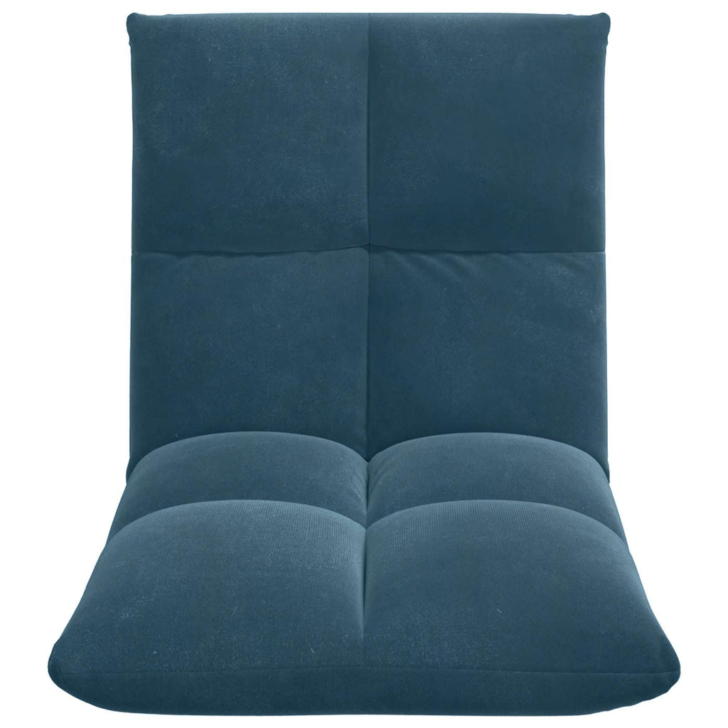 Sillón ajustable Azul Terciopelo