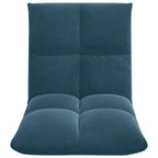 Sillón ajustable Azul Terciopelo