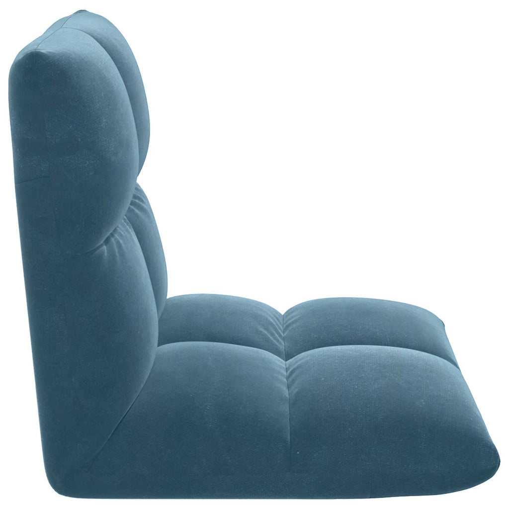 Sillón ajustable Azul Terciopelo