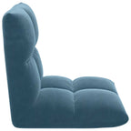 Sillón ajustable Azul Terciopelo