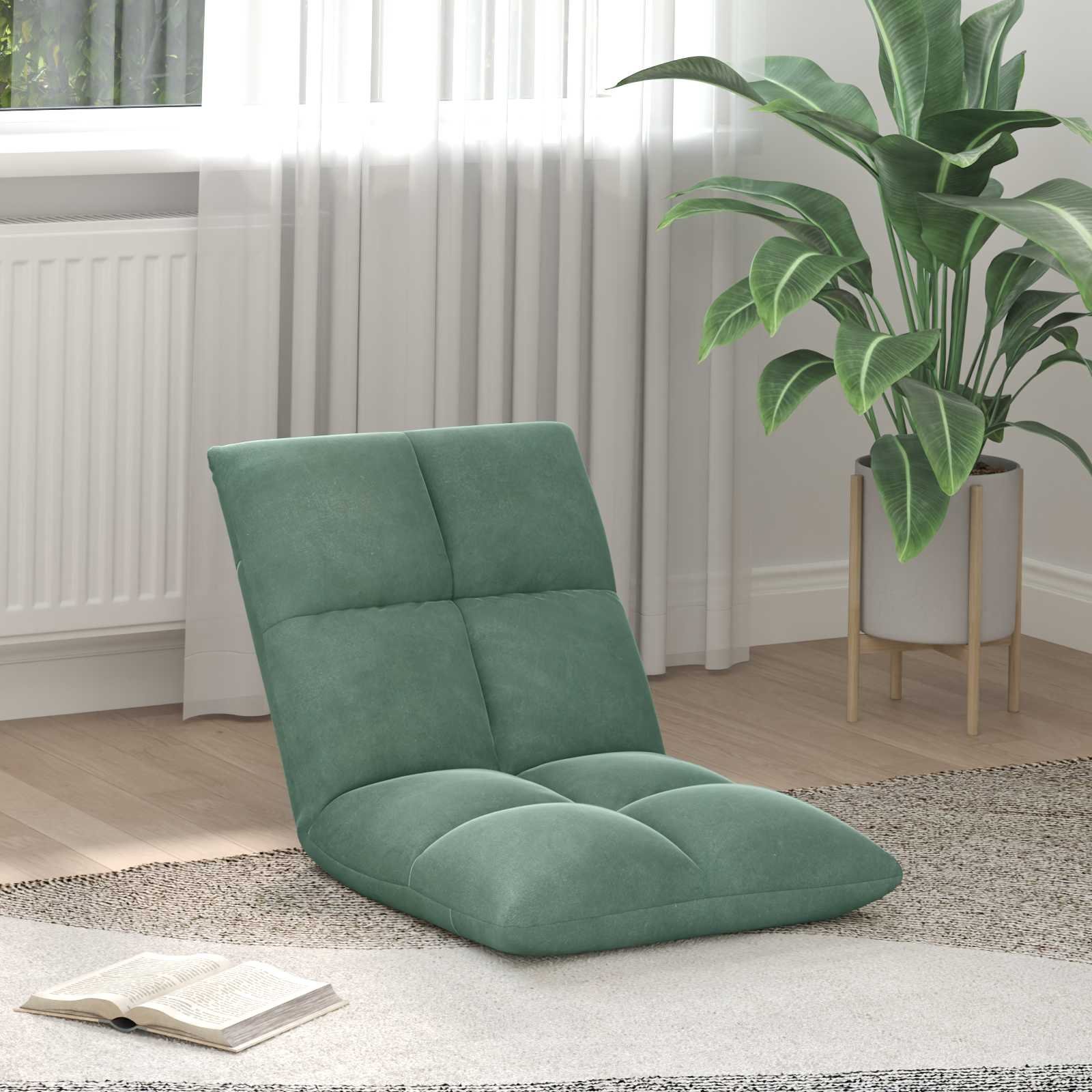 Sillón ajustable Azul Terciopelo