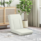 Sillón ajustable Blanco Cuero sintético