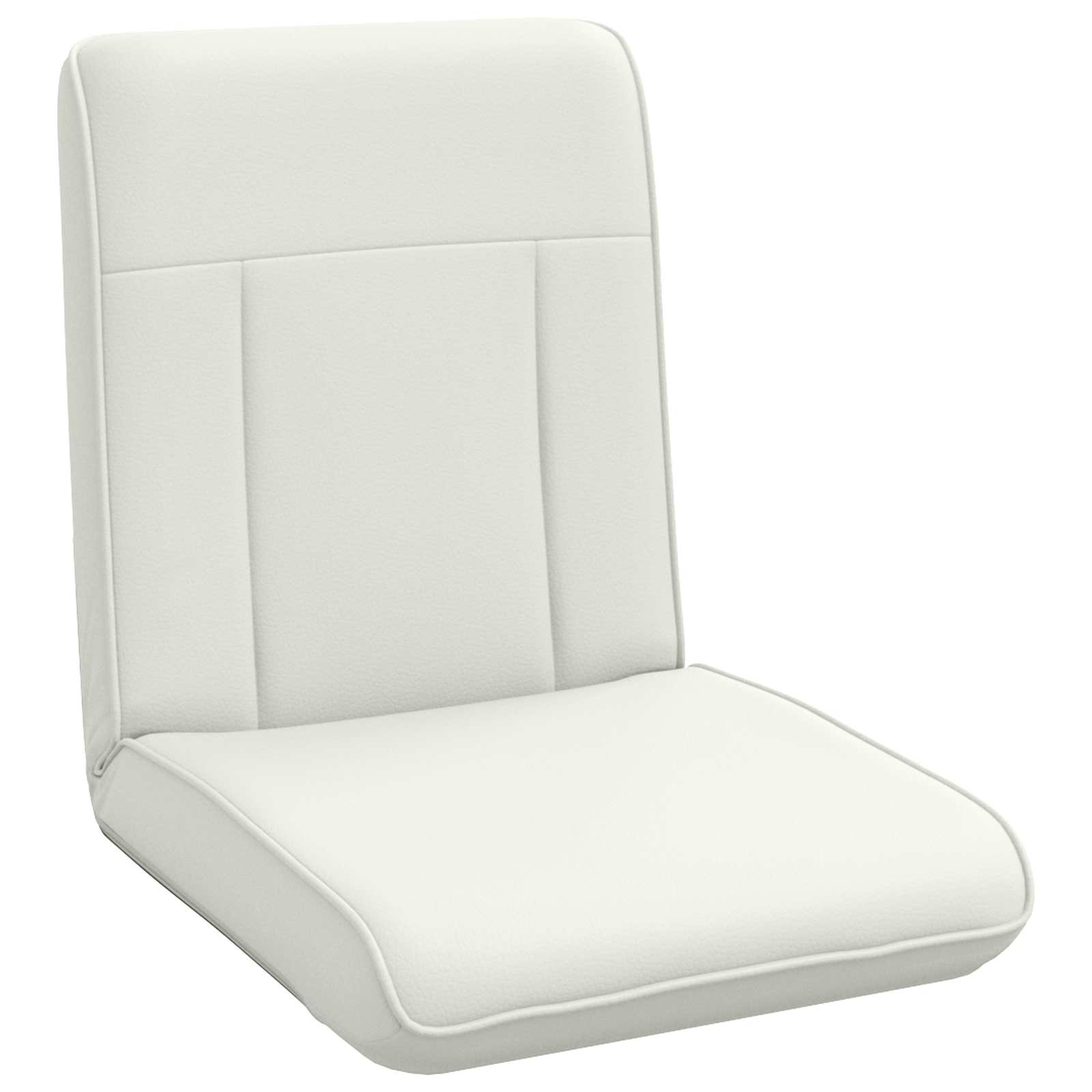 Sillón ajustable Blanco Cuero sintético