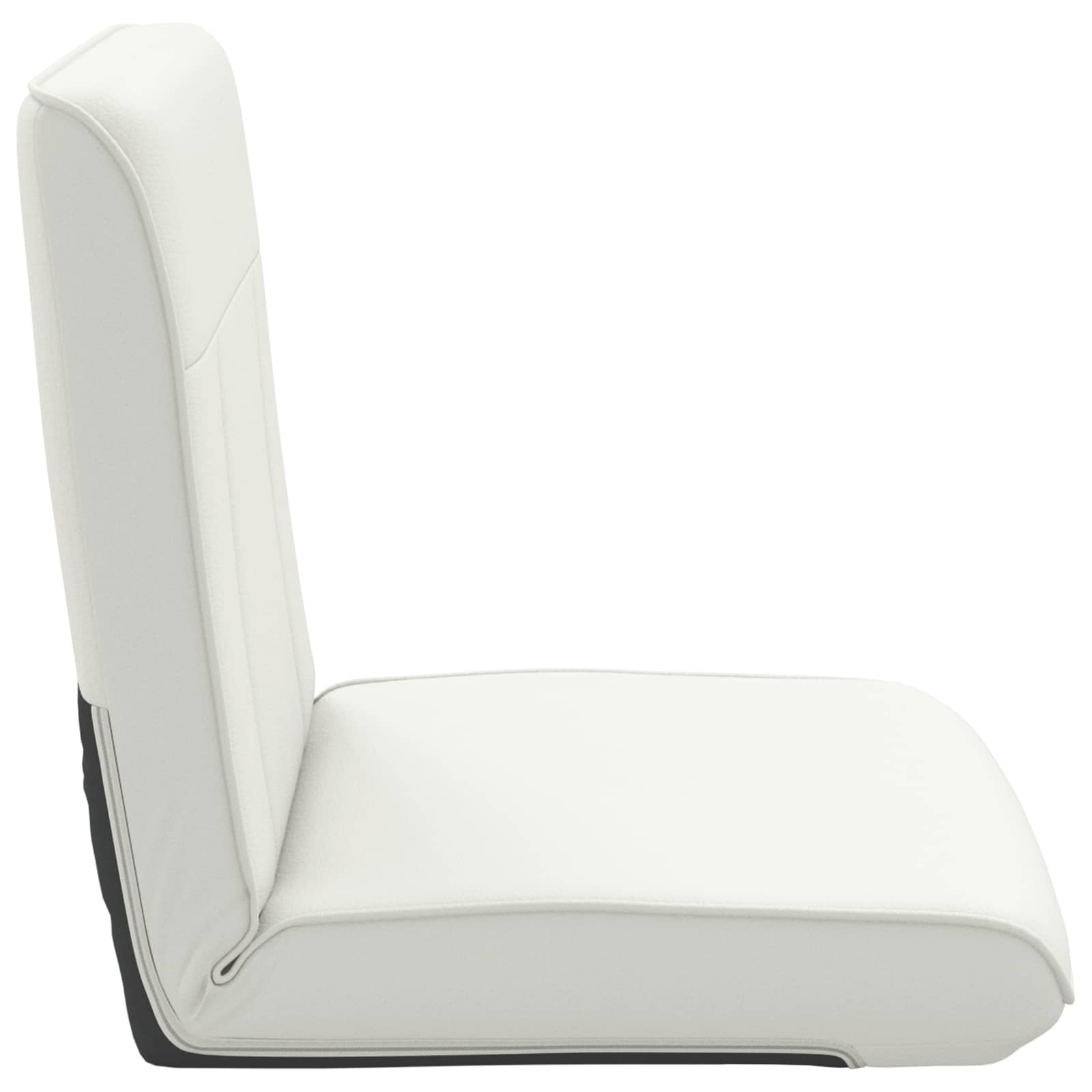 Sillón ajustable Blanco Cuero sintético