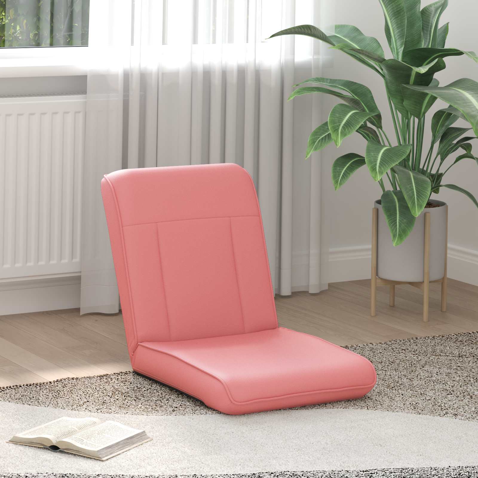 Sillón ajustable Blanco Cuero sintético