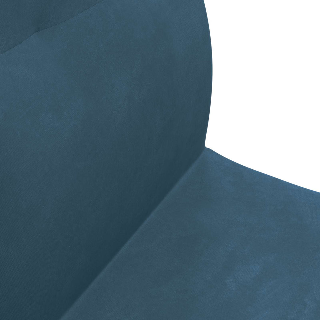 Sillón ajustable Azul Terciopelo