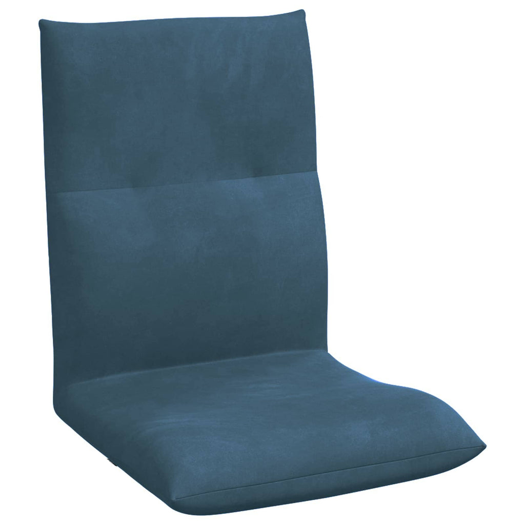Sillón ajustable Azul Terciopelo