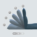 Sillón ajustable Azul Terciopelo