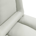 Sillón ajustable Blanco Cuero sintético