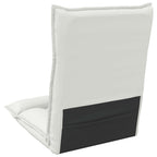 Sillón ajustable Blanco Cuero sintético