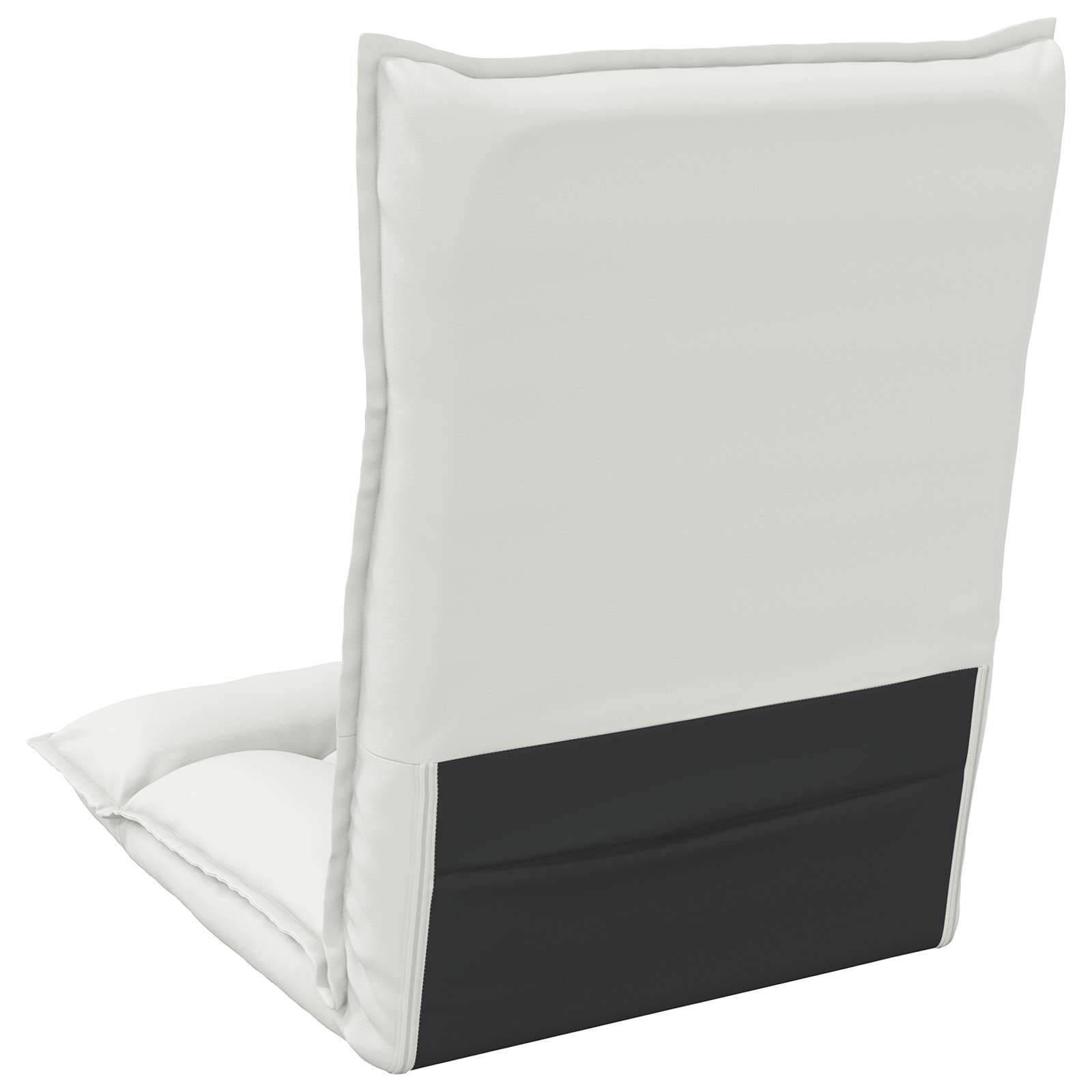 Sillón ajustable Blanco Cuero sintético