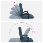 Sillón ajustable Azul Tela