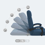 Sillón ajustable Azul Tela
