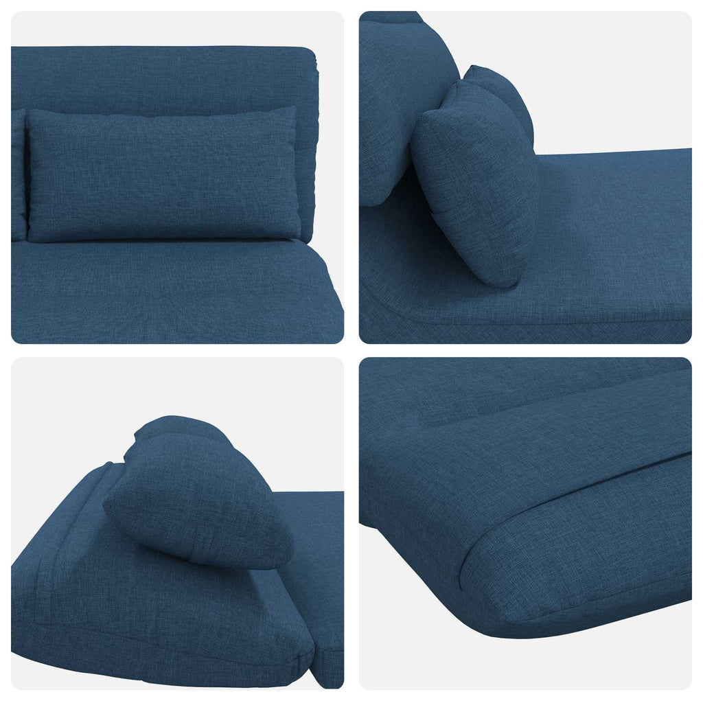 Sillón ajustable Azul Tela