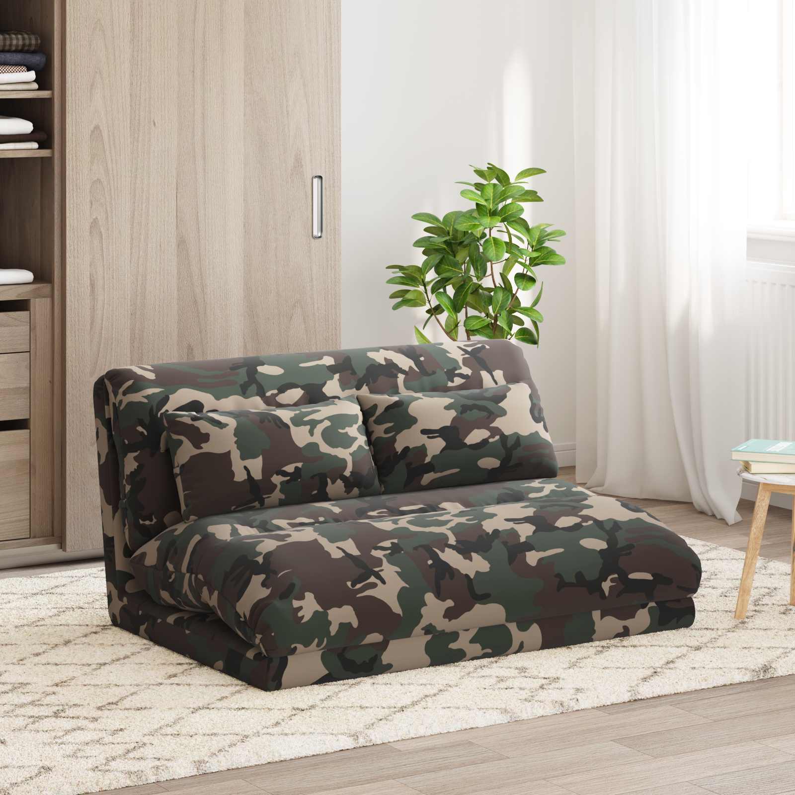 Sillón ajustable Azul Tela