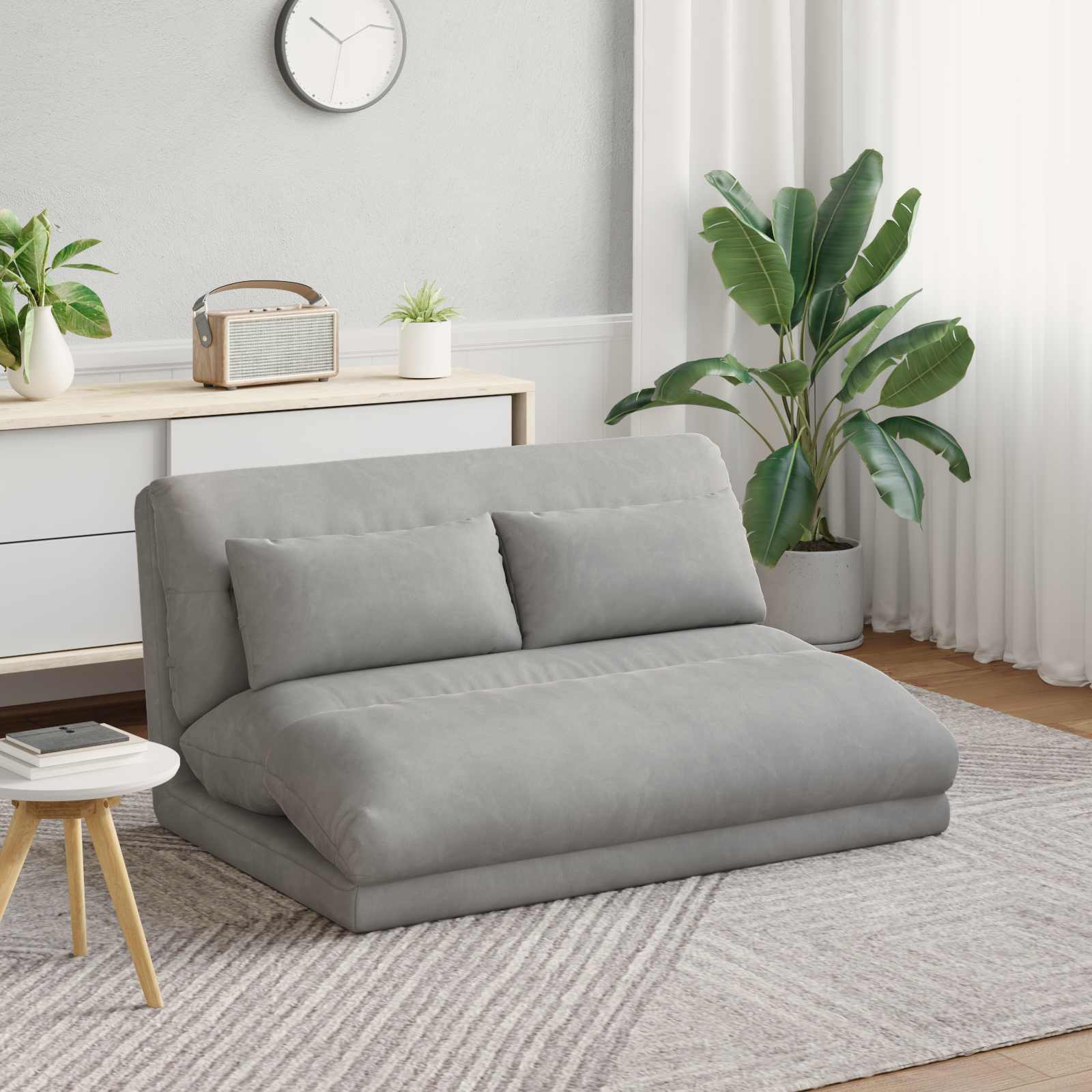 Sillón ajustable Azul Terciopelo