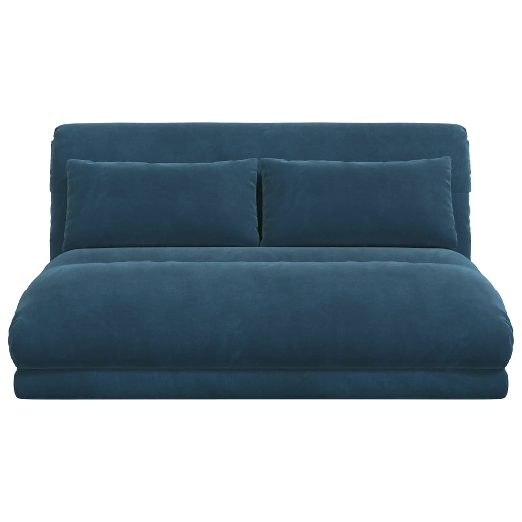 Sillón ajustable Azul Terciopelo