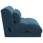 Sillón ajustable Azul Terciopelo