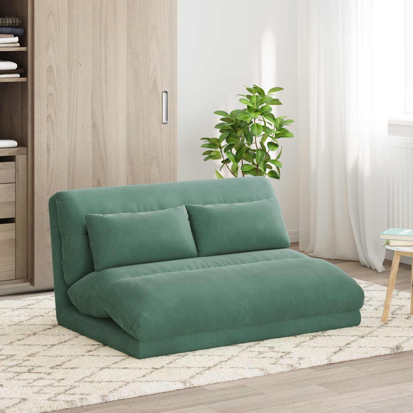 Sillón ajustable Azul Terciopelo
