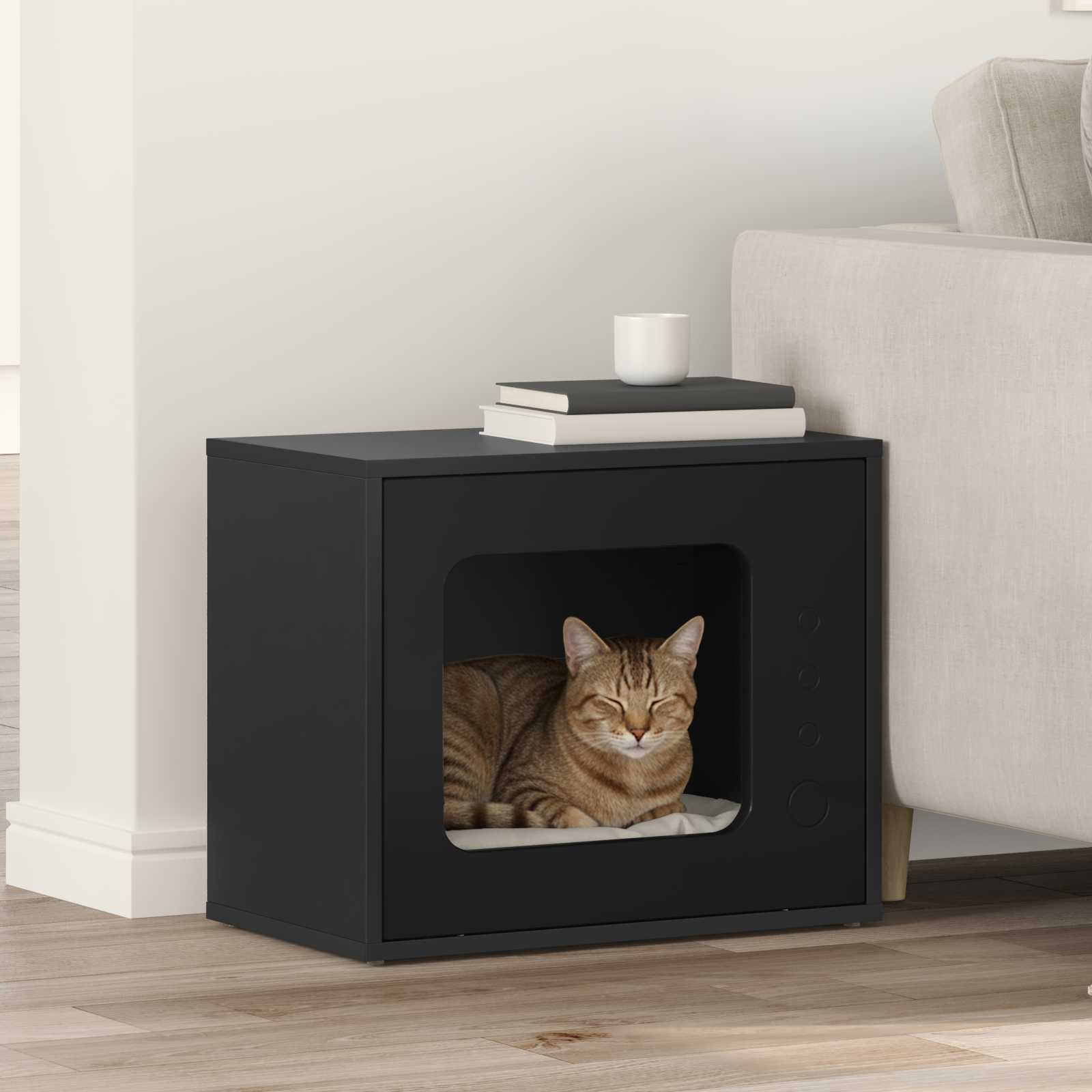 Casa para Gatos 51 x 30 x 42 cm Madera de ingeniería