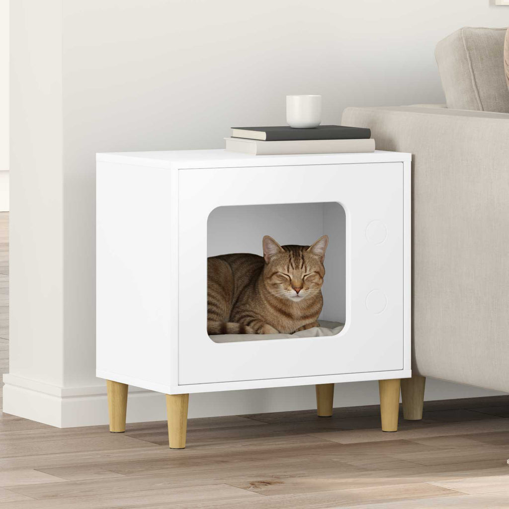 Casa para Gatos 51 x 30 x 52 cm Madera de ingeniería