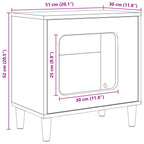 Casa para Gatos 51 x 30 x 52 cm Madera de ingeniería