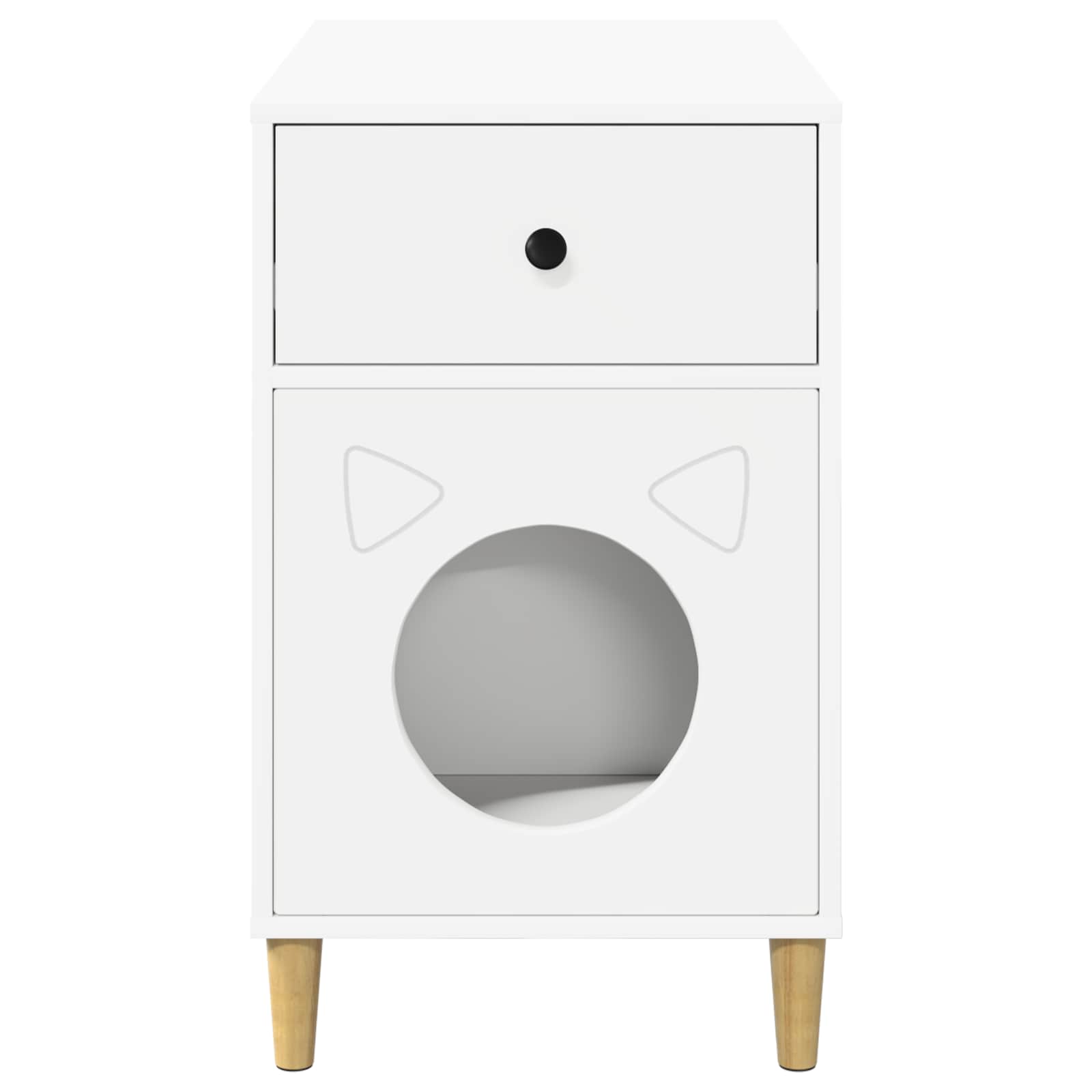 Casa para Gatos 72 x 42.5 x 70 cm Madera de ingeniería