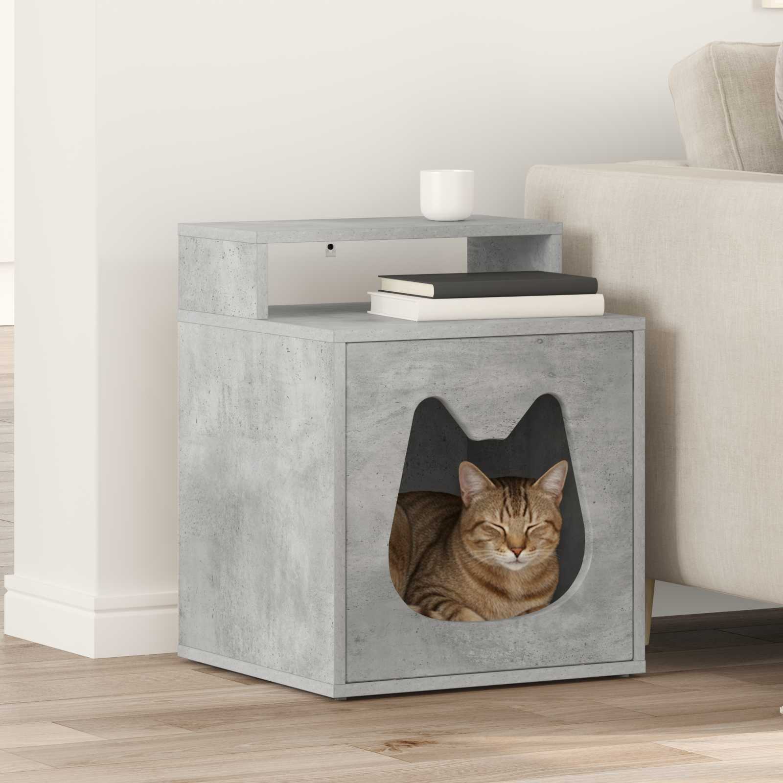 Casa para Gatos 42,5 x 40 x 53,5 cm Madera de ingeniería