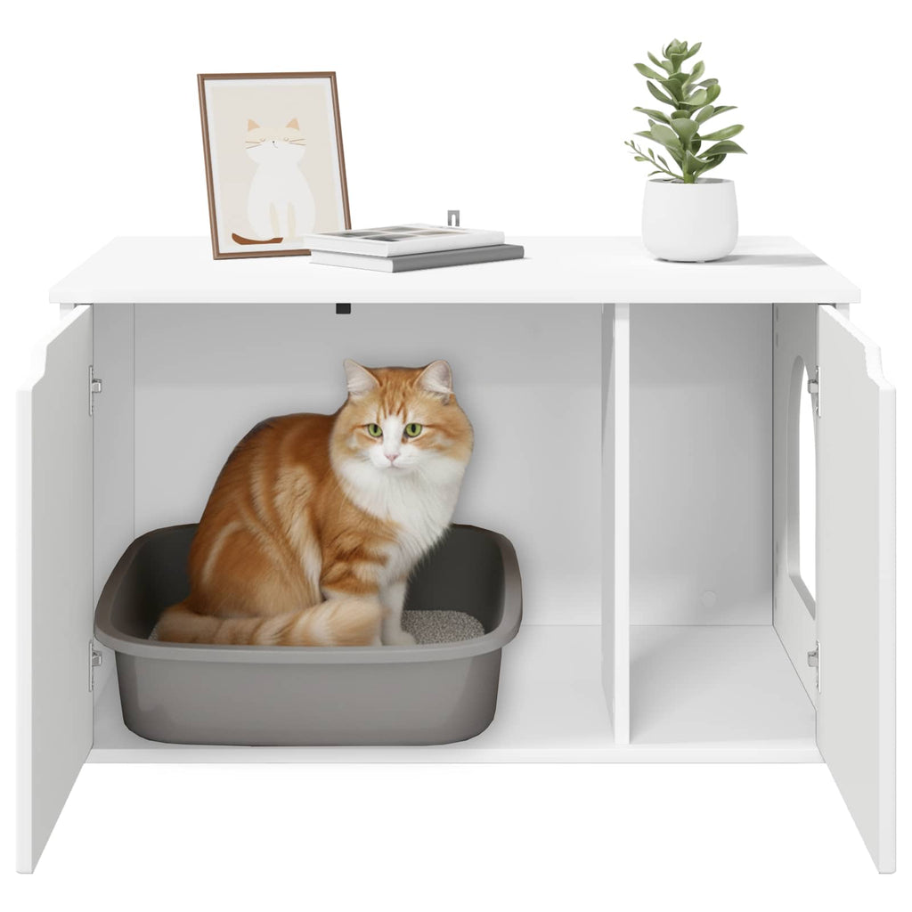 Casa para Gatos 85 x 55 x 50,5 cm Madera de ingeniería