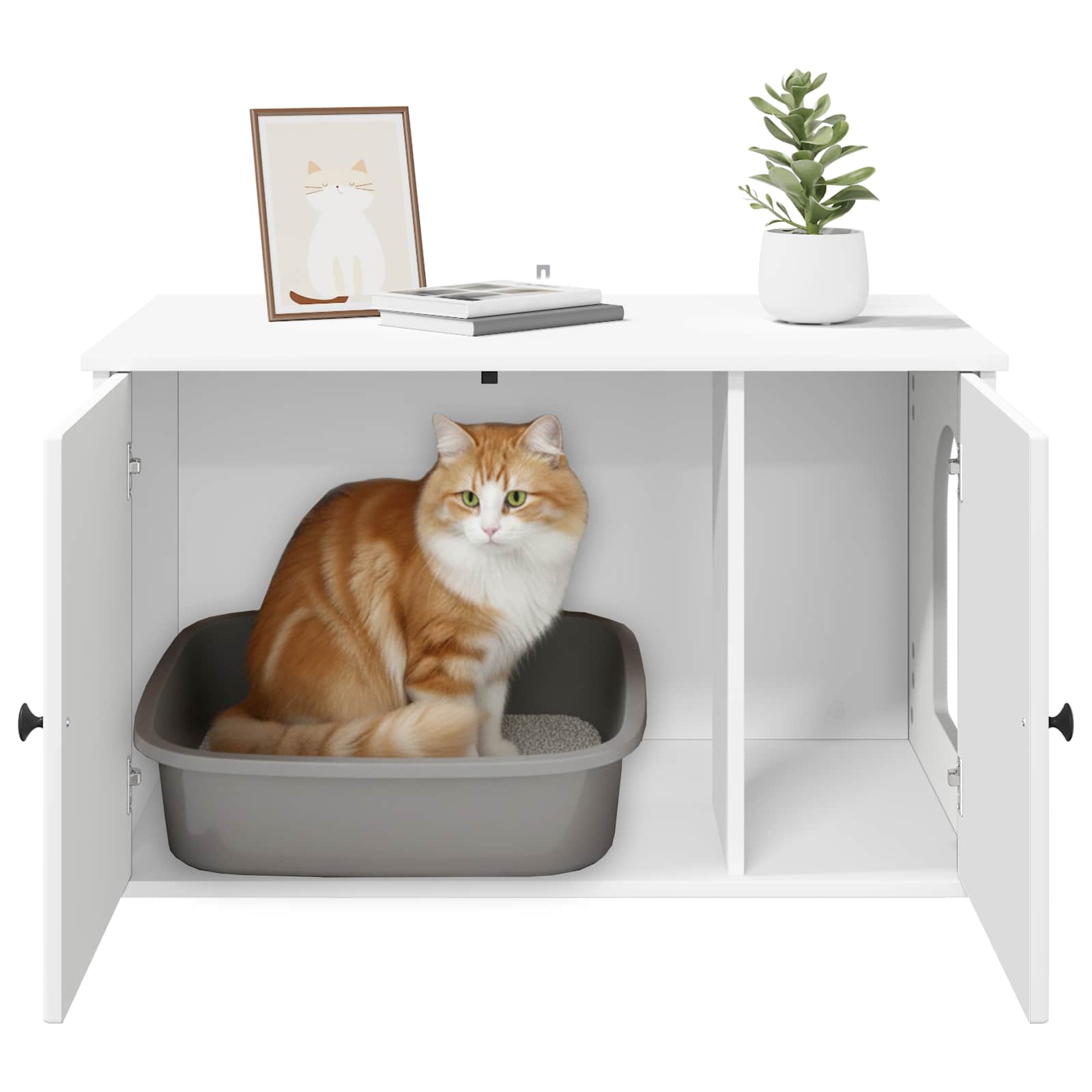 Casa para Gatos 85 x 55 x 50,5 cm Madera de ingeniería