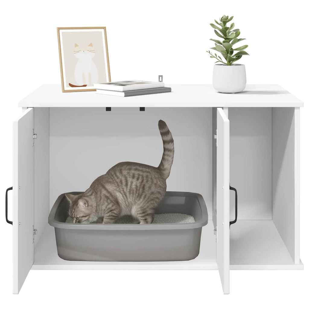 Casa para Gatos 85 x 55 x 50 cm Madera de ingeniería
