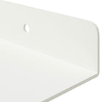 Estante flotante 2 pcs 100 x 18 x 2,5 cm Acero