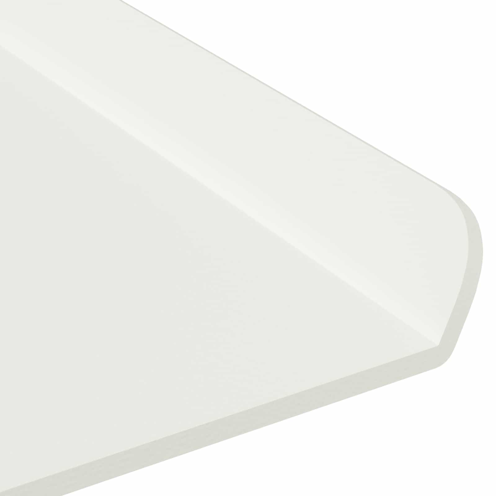 Estante flotante 2 pcs 100 x 18 x 2,5 cm Acero