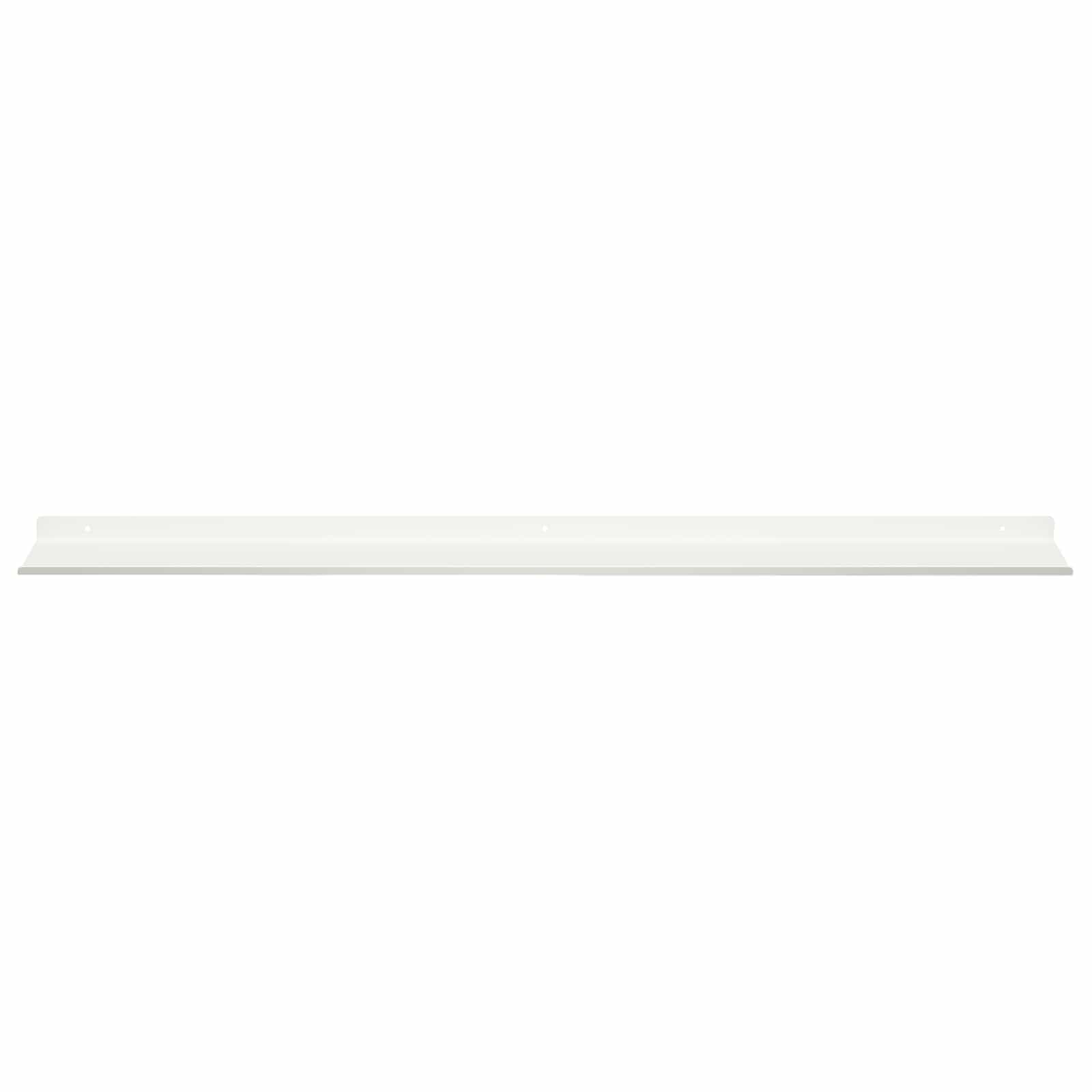 Estante flotante 2 pcs 100 x 18 x 2,5 cm Acero