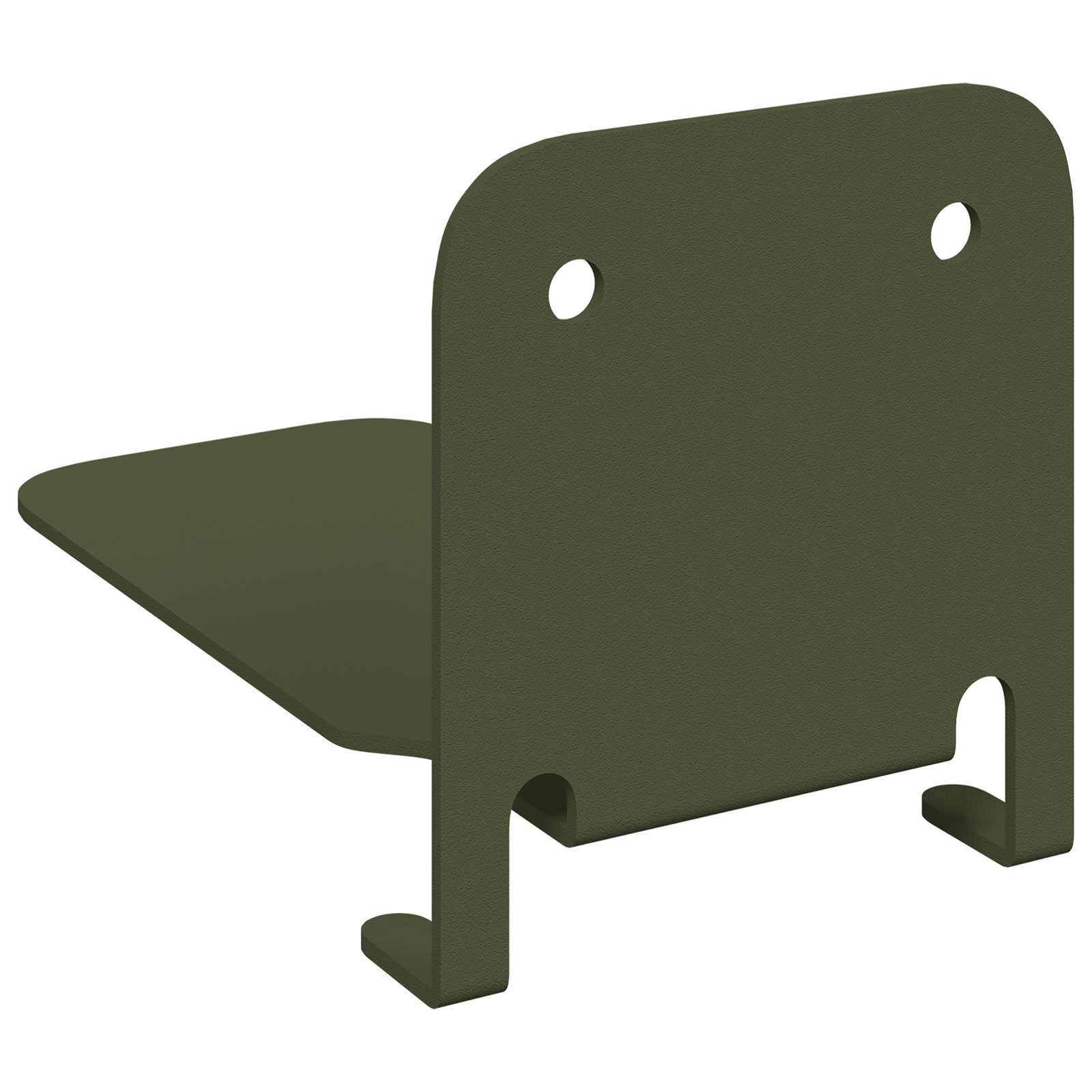 Estante flotante 24 pcs Verde Oliva 6 x 10,8 x 6,6 cm