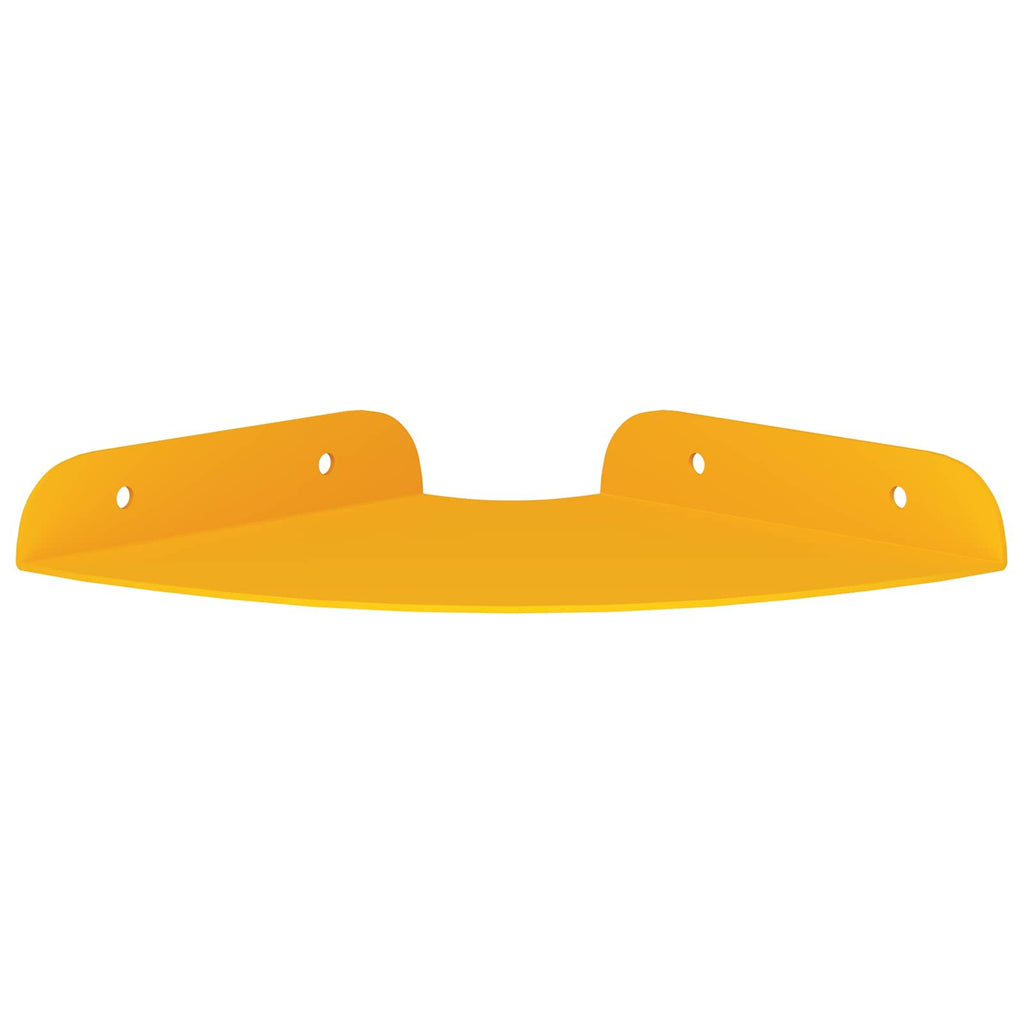 Estante flotante 2 pcs Amarillo Mostaza 15 x 15 x 2 cm